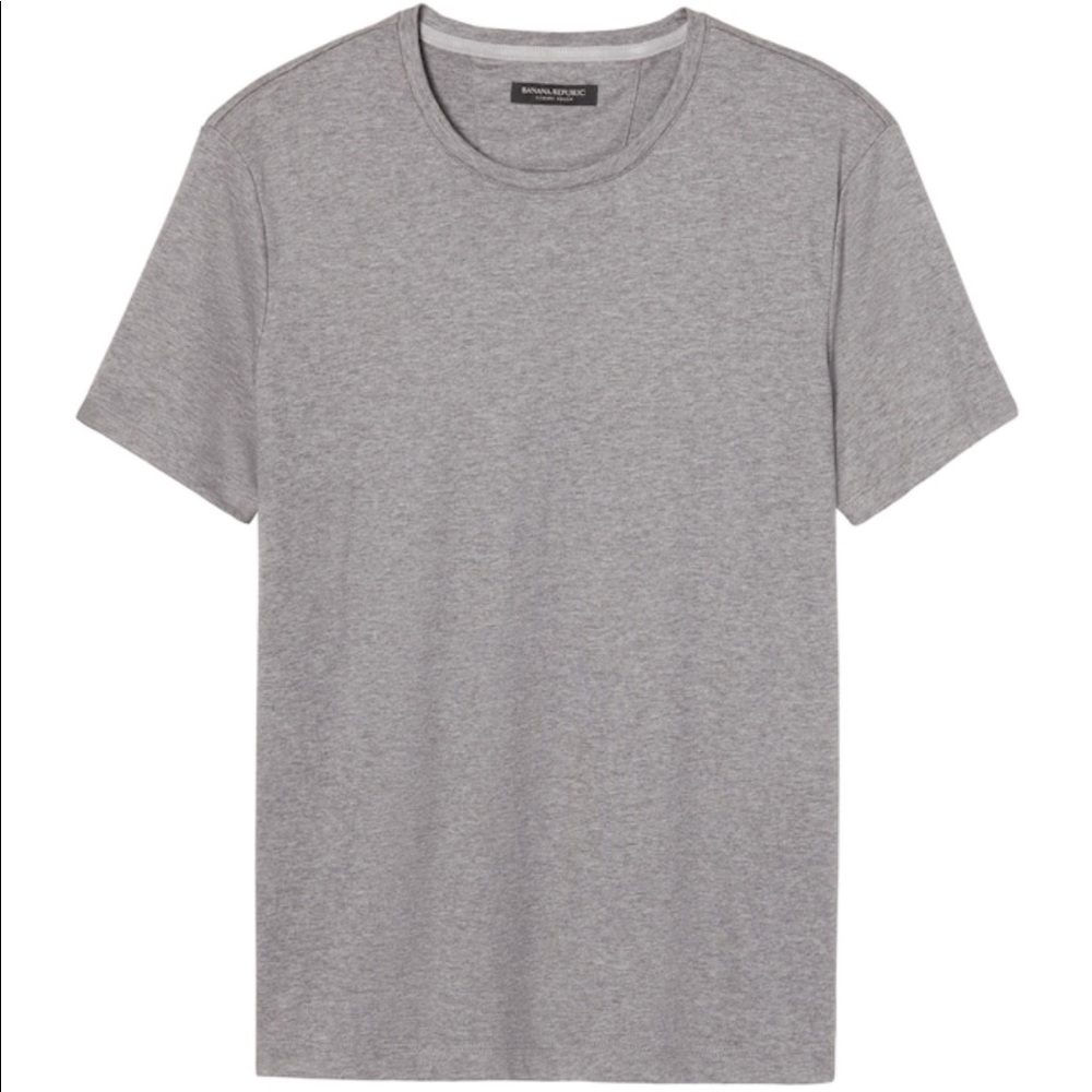 Luxury-Touch Crew Neck T-Shirt